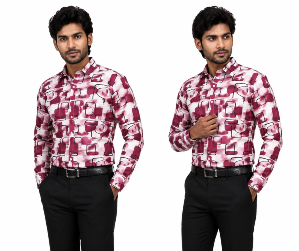 Pink Printed