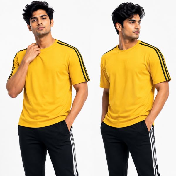 Yellow 3 Lines