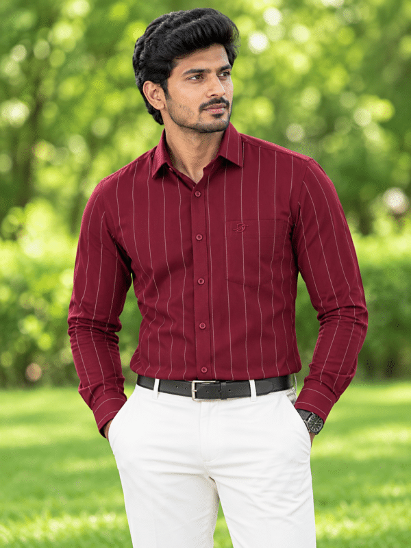 Maroon - Stripes